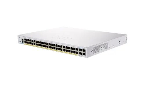CBS250-48P-4X Cisco Business 250 Series 48 x Ports 10/100/1000Base-T + 4 x SFP Layer 2 Managed Gigabit Ethernet Network Switch