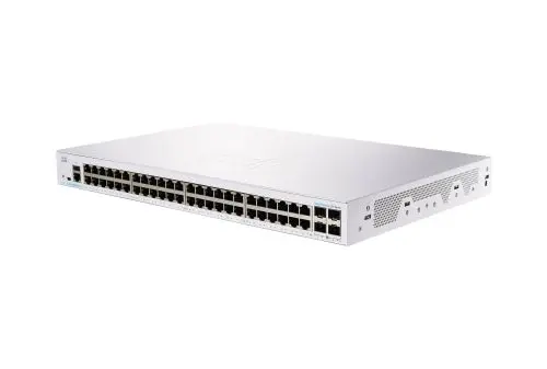 CBS250-48T-4X Cisco Business 250 Series 48 x Ports 1000Base-T + 4 x Ports SFP 1U Rack-mountable Layer 3 Managed Gigabit Ethernet Network Switch