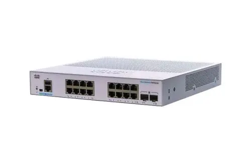 CBS350-16P-2G-NA Cisco Business 350 16 x Ports PoE+ 10/100/1000Base-T + 2 x SFP+ Ports Layer 2 Managed Rack-mountable Gigabit Ethernet Network Switch