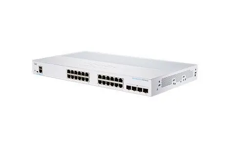 CBS350-24T-4X Cisco Business 350 Series CBS350-24T-4X 24 x RJ-45 Ports 10/100/1000Base-T 4 x SFP+ Ports Layer 3 Managed Rack-mountable Gigabit Ethernet Network Switch