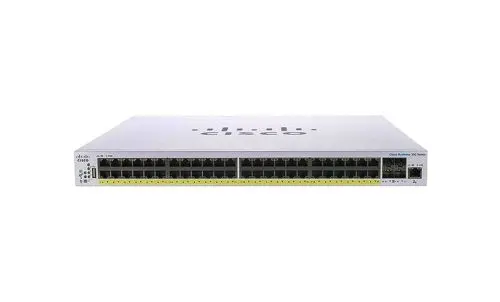 CBS350-48FP-4G-NA Cisco Business 350 Series CBS350-48FP-4G 48 x RJ-45 Ports PoE+ 10/100/1000Base-T 4 x SFP Ports Layer 3 Managed Rack-mountable Gigabit Ethernet Network Switch