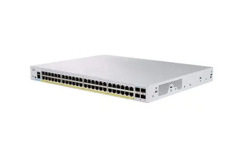 CBS350-48P-4X Cisco Business 350 Series 48 x Ports PoE+ 1000Base-T + 4 x Ports SFP+ 1U Rack-mountable Layer 3 Managed Gigabit Ethernet Network Switch