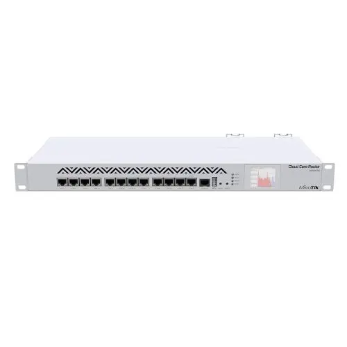 CCR1016-12G MikroTik 1U rackmount 12 x Gigabit Ethernet ports Cloud Core Router