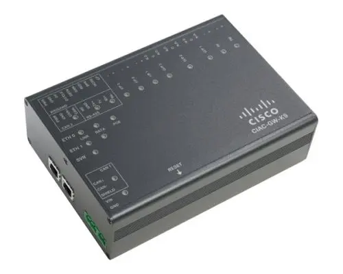 CIAC-GW-K9-RF Cisco 1 x Ports PoE 10/100Base-TX + 1 x Ports 10/100Base-TX Physical Access Gateway Controller