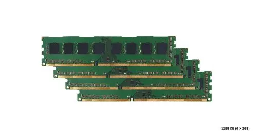 CMP1600PC2048.01KIT3 Centon 12GB Kit (6x2GB) DDR3-1600MHz PC3-12800 Non-ECC Unbuffered UDIMM CL11 1Rx8 1.35V 240-Pin Memory Module