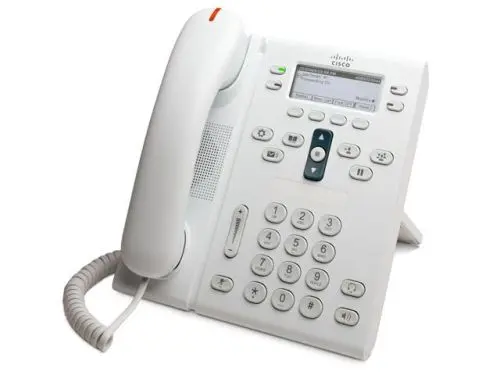 CP-6945-W-K9 Cisco Unified 6900 Series 6945 2 x Ports 1000Base-T White Wall-mountable IP Phone
