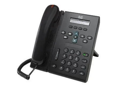 CP-6961-C-K9 Cisco Unified 6900 Series 6961 2 x Ports 10/100Base-TX Charcoal Wall-mountable IP Phone with Standard Handset
