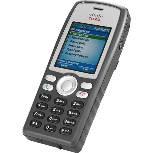 CP-7925G-EE-CH1-K9 Cisco Unified 7900 Series 7925G IEEE 802.11a/b/g Wireless IP Phone with 1 x User 