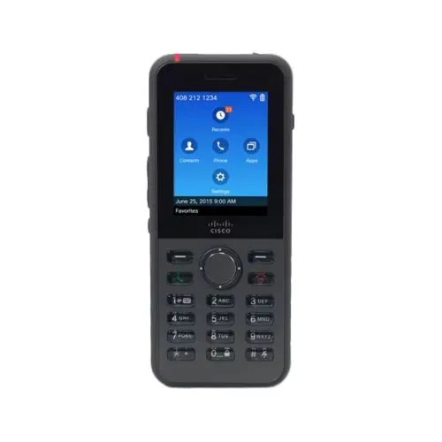 CP-8821-K9 Cisco 8800 Series 8821 World Mode Wireless IP Phone with Battery Power cord Power Adapter