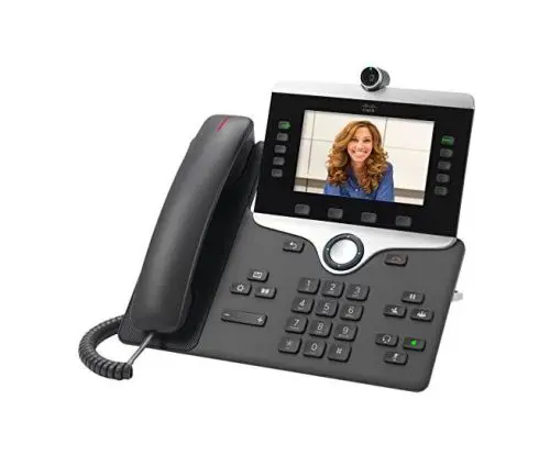 CP-8845-K9 Cisco 8800 Series 8845 2 x Ports 1000Base-T Charcoal Wall-mountable IP Phone