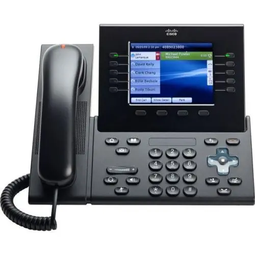CP-8961-C-A-K9 Cisco 8900 Series 8961 2 x Ports 1000Base-T Arabic Keypad Charcoal IP Phone
