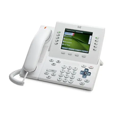 CP-8961-W-A-K9= Cisco 8900 Series 8961 2 x Ports 1000Base-T Arabic Keypad White IP Phone