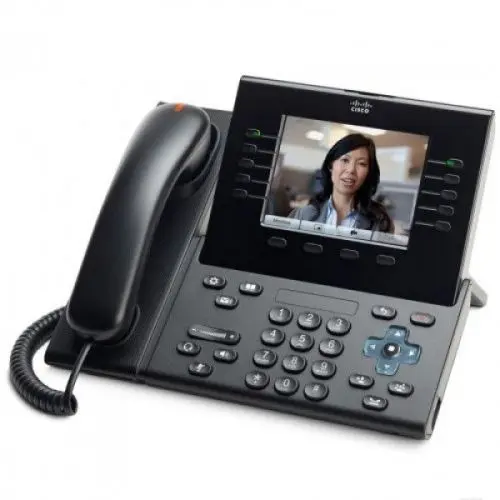 CP-9951-C-K9-RF Cisco 9900 Series 9951 2 x Ports 1000Base-T + 2 x Ports USB 2.0 Charcoal IP Phone Wi