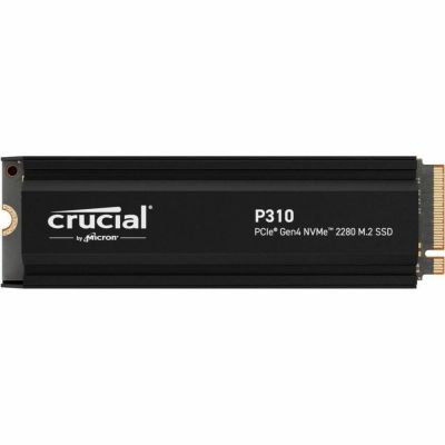 CT2000P310SSD5 Crucial P310 2TB PCIe Gen 4.0 x4 NVMe M.2 2280 Internal Solid State Drive with Heatsink
