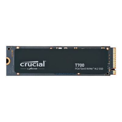 CT2000T700SSD5 Crucial T700 2TB TLC PCIe NVMe 5.0 x4 M.2 2280 Solid State Drive with Heatsink