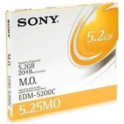 CWO5200CWW Sony 5.25 Magneto Optical Media - WORM - 5.2GB - 8x
