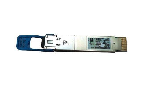 QDD-400G-LR8-S Cisco 400Gb/s 400GBase-LR8 PAM4 Single-mode Fibre 1330nm 10km LC Connector QSFP-DD Transceiver Module