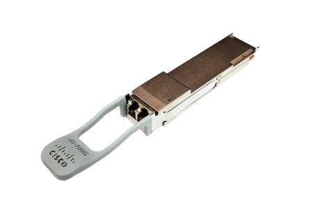 QSFP-40/100-SRBD= Cisco 100Gb/s 40GBase SR-BiDi OM4 Multi-mod Fibre 100m LC Connector QSFP Transceiver Module