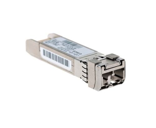SFP-10G-ZR-S Cisco 10Gb/s 10GBase-ZR Single-Mode Fibre 1550nm 80km Duplex LC Connector SFP+ Transceiver Module