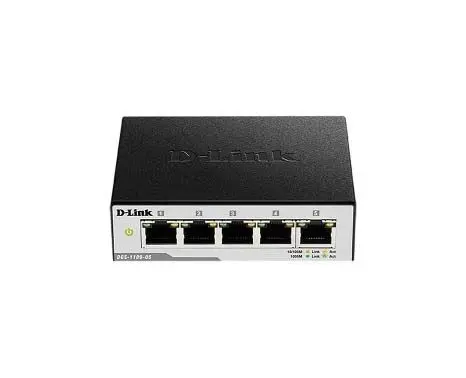 DGS-1100-05/B D-Link 5-Port Gigabit Smart Managed Switch