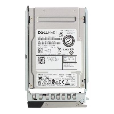 DHWH5 Dell 1.92TB Triple-Level Cell SAS 12Gb/s Mixed Use (SED) 2.5-Inch Solid State Drive