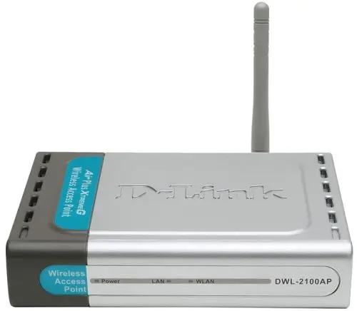 DWL-2100AP/E D-Link High Speed 2.4GHz (802.11g) Wireless 108Mbps Access Point