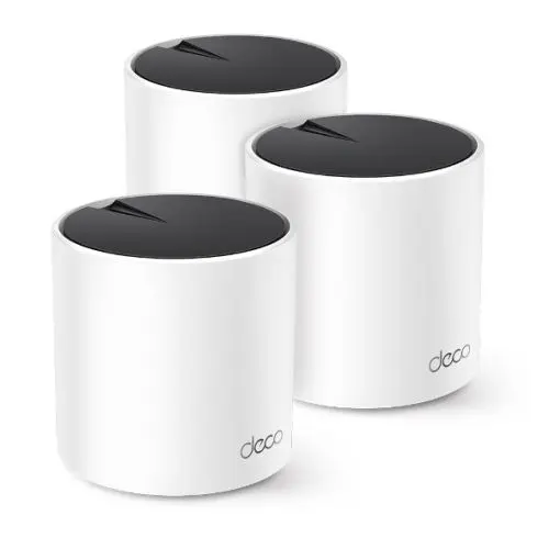 Deco X25(3-pack) TP-Link Deco X25 AX1800 Dual-Band Whole Home Mesh Wi-Fi 6 System