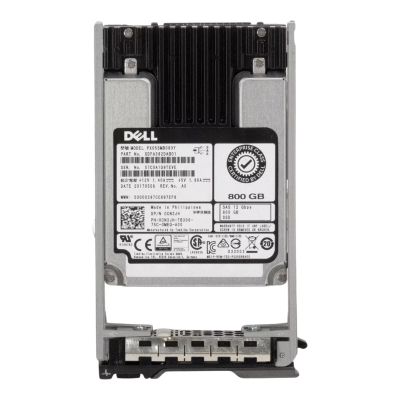 0CN3JH Dell 800GB Multi-Level Cell SAS 12Gb/s Hot-Pluggable Mixed Use 2.5-Inch Solid State Drive with Tray for PowerEdge and PowerVault Servers
