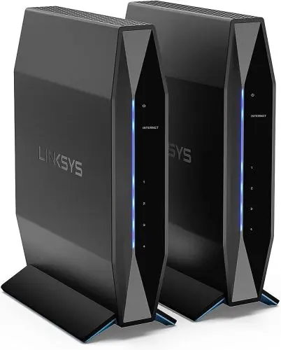 E8452 Linksys E8450 Wi-Fi 6 IEEE 802.11ax Ethernet Wireless Router (2-Pack)