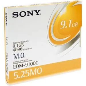 EDM-9100C Sony 14x 9.1GB 5.25-Inch Magneto Optical Media Rewritable