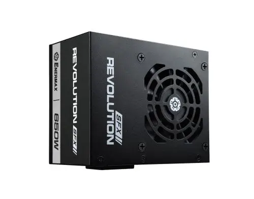 ERV650SWT Enermax Revolution SFX 650-Watts 120-230V AC ATX12V 80-Plus Gold Internal Power Supply
