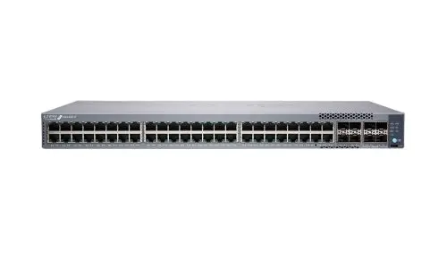 EX4100-F-48P Juniper EX4100 Series 48 x Ports PoE+ 1000Base-T + 4 x Ports 10GbE Uplinks + 4 x Ports 10GbE Stacking/Uplink Ports Layer 3 Managed 1U Rack-mountable Gigabit Ethernet Network Switch