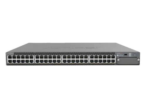 EX4400-48MP Juniper EX4400 Series 12 x 10GBase-T + 36 x 2.5GbE Ports PoE+ + 4 x 25GbE + 2 x 100GbE Layer 3 Managed 1U Rack-mountable Gigabit Ethernet Network Switch