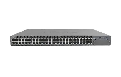EX4400-48T-DC Juniper EX4400 Series 48 x Ports 10/100/1000Base-T + 4 x 25GbE Ports + 2 x 100GbE Layer 3 Managed 1U Rack-mountable Gigabit Ethernet Network Switch