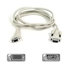 F2N025B06 Belkin Video Extension Cable HD-15 Male HD-15 Female 5.91ft
