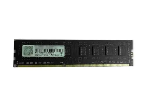 F3-1600C11S-8GNT G.SKILL 8GB DDR3-1600MHz PC3-12800 Non-ECC Unbuffered UDIMM CL11 2Rx8 1.5V 240-Pin Memory Module 