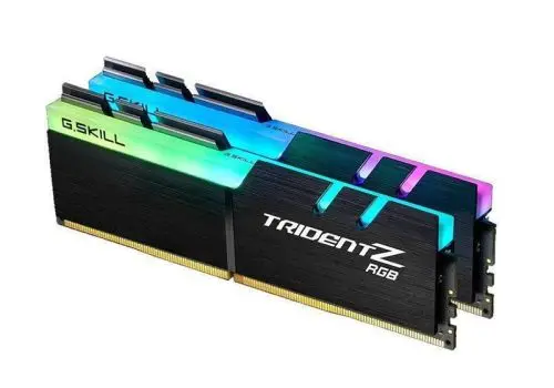 F4-3200C14D-32GTZR G.SKILL 32GB Kit (4X8GB) DDR4-3200MHz PC4-25600 non-ECC Unbuffered CL14 288-Pin UDIMM Memory Module
