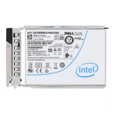 F5P84 Dell 1.6TB Triple-Level Cell PCI Express NVMe 3.1 x4 2.5-Inch Solid State Drive