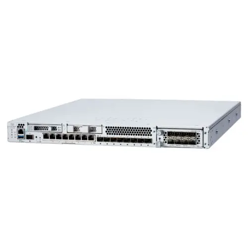 FPR3110-ASA-K9 Cisco FirePOWER 3100 Series 3110 8 x RJ-45 Ports 1000Base-T 8 x SFP+ Ports 1U Rack-mountable Network Security Firewall