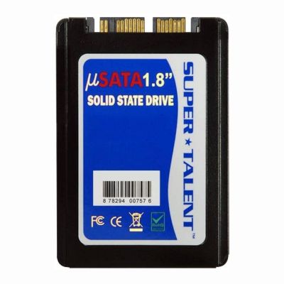 FTR256MU1M Super Talent DuraDrive KX4 256GB Multi-Level Cell SATA 6Gb/s uSATA 1.8-Inch Solid State Drive