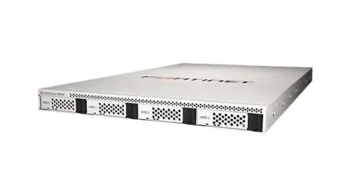 FVE-5000F-BDL-247-12 Fortinet FortiVoice-5000F, 4x 10/100/1000 and 2x SFP ports, 2x 2 TB storage with Raid 1, supports 5,000 phone endpoints, 500 SIP trunks Phone System
