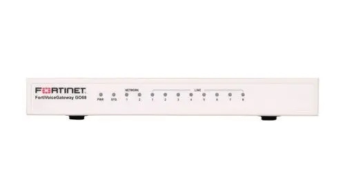 FVG-GO08 Fortinet GO08 + 2 x 10/100 RJ45 Ports + 8 x FXO + 2 x 100Base-TX Gateway
