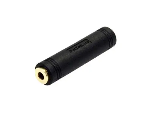 GCAUD3535FF StarTech 3.5 mm to 3.5 mm Audio Coupler Female to Female