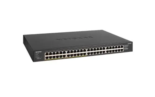 GS348PP Netgear Prosafe 300 Series GS348P 48 x RJ-45 Ports PoE+ 10/100/1000Base-T Unmanaged Gigabit Ethernet Network Switch