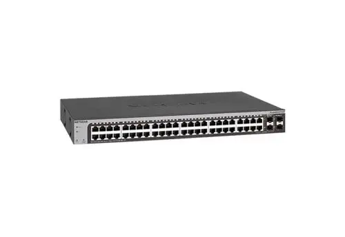GS748Tv5 Netgear Prosafe GS748T 48 x Ports 10/100/1000GBase-T + 2 x SFP Ports + 2 x Combo SFP Ports Layer 3 Managed 1U Rack-mountable Gigabit Ethernet Network Switch