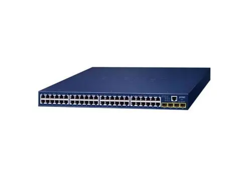 GS-4210-48T4S Planet 48 x Ports 1000Base-T + 4 x Ports SFP Layer 2 1U Rack-Mountable Managed Gigabit Ethernet Network Switch