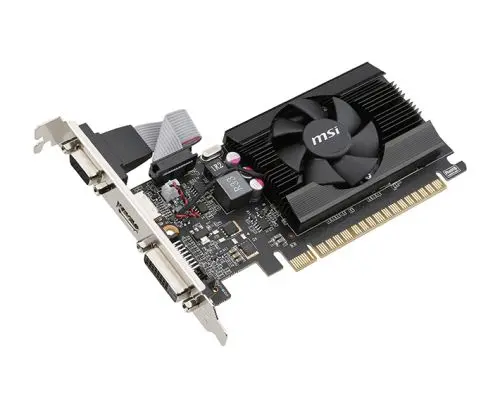 GT7102GD5HLP MSI NVIDIA GeForce GT 710 2GB GDDR5 64-Bit PCI Express 2 x16 Video Graphics Card