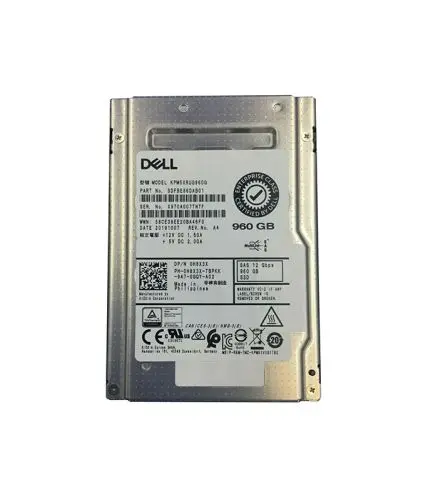 H8X3X Dell 960GB SAS 12Gb/s Read Intensive 2.5-Inch Solid State Drive
