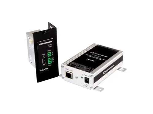 HD-EXT3-C-B_SYSTEM Crestron 4K HDMI Over HDBaseT Extender W/IR & RS-232 Black