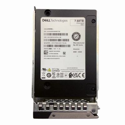 HFS7T6GEJVX171N SK HYNIX 7.68TB PCIe Gen 4.0 x4 NVMe TLC Read Intensive 2.5-inch Solid State Drive DELL OEM
